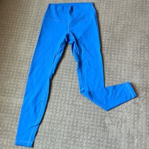 Lululemon WUNDER UNDER HIGH-RISE TIGHT 28" *FULL-ON LUXTREME in color Blue Nile